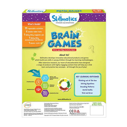 Skillmatics Brain Games