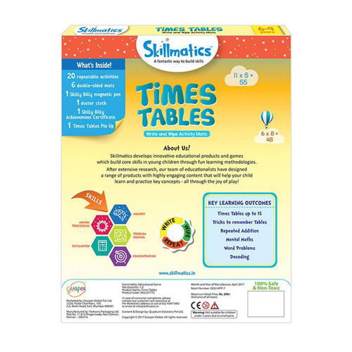 Skillmatics Times Table