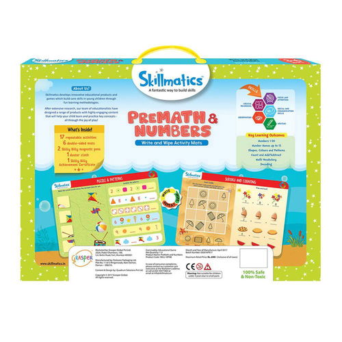 Skillmatics Pre Math and Numbers