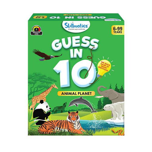 Skillmatics Guess in 10 - Animal Planet