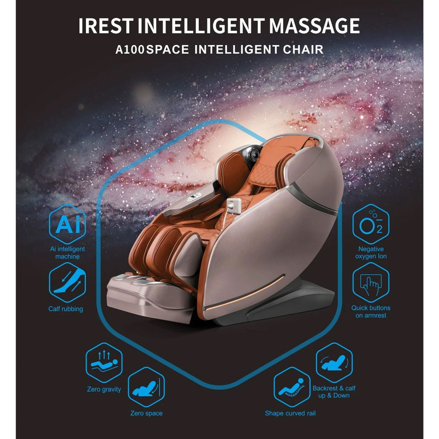 Buy Irest A100 Space Intelligent Massage Chair Red Buy Online At Best