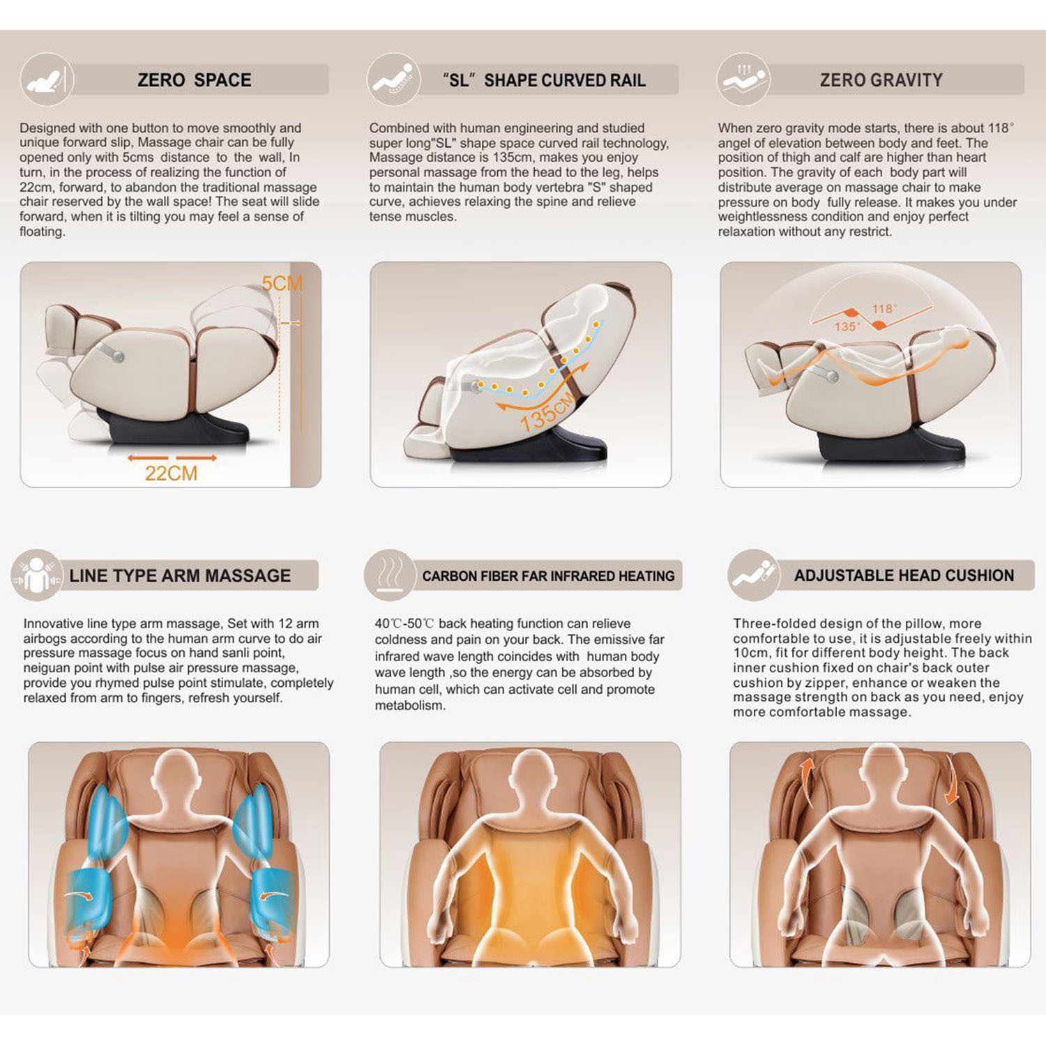 iRest A191 Massage Chair Full Automatic - Full Black