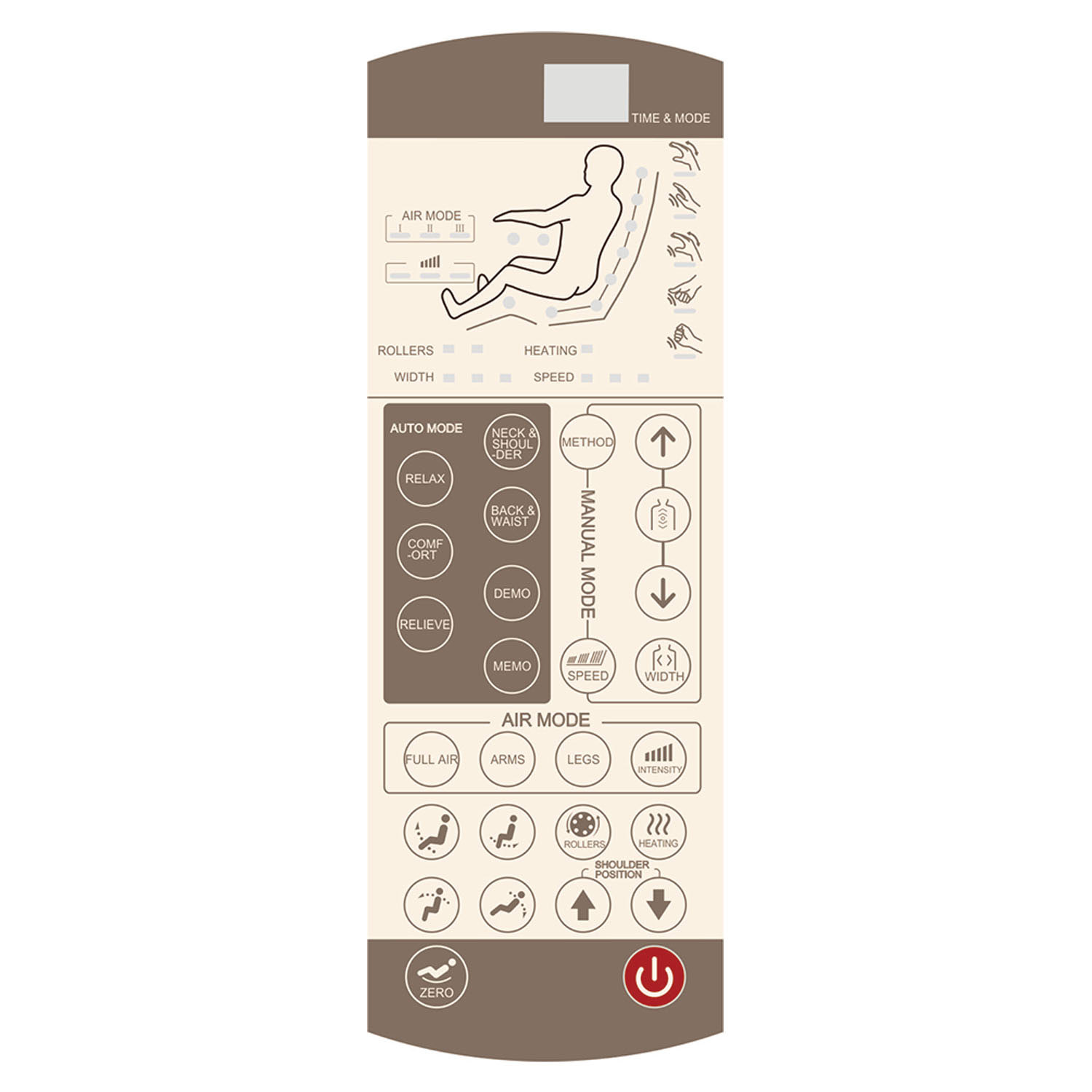 iRest A191 Massage Chair Full Automatic - Full Black