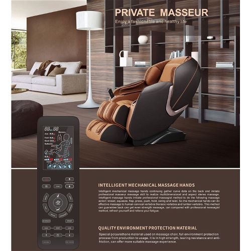 iRest A300 Intelligent Massage Chair-Brown