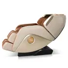 iRest A332S Intelligent Voice Control Massage Chair - Khaki+Brown