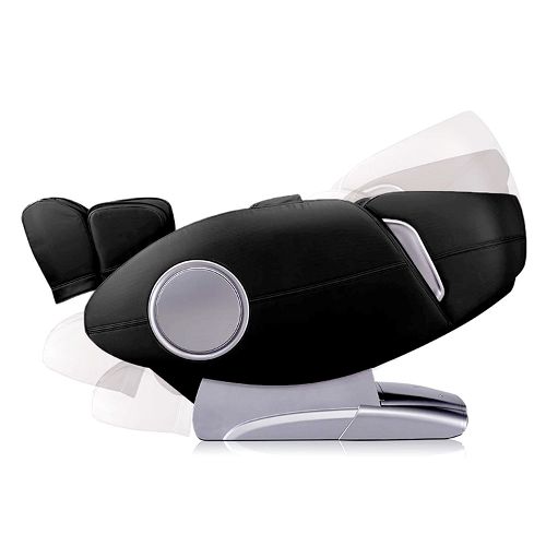 iRest Galaxy Egg Chair Zero Gravity Massage Chair-Full Black