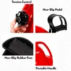 Sparnod Fitness SMB Mini Pedal Exercise Bike For Home and Office Use - Red