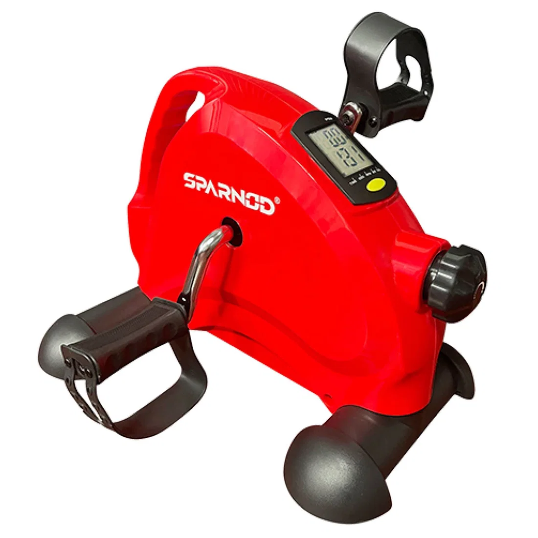 Sparnod Fitness SMB Mini Pedal Exercise Bike For Home and Office Use - Red