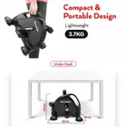 Sparnod Fitness SMB Mini Pedal Exercise Bike For Home and Office Use - Black