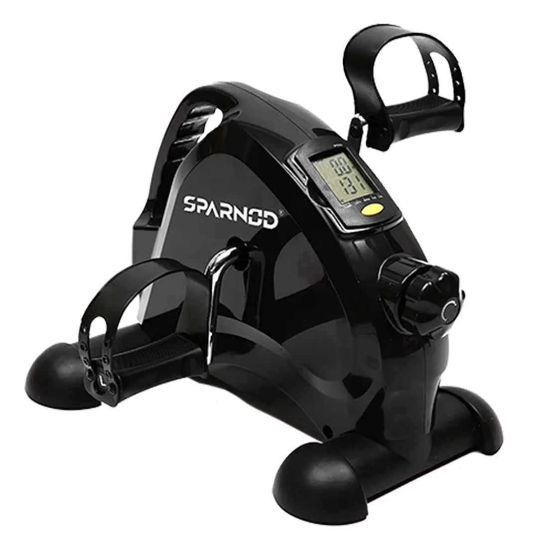 Sparnod Fitness SMB Mini Pedal Exercise Bike For Home and Office Use - Black