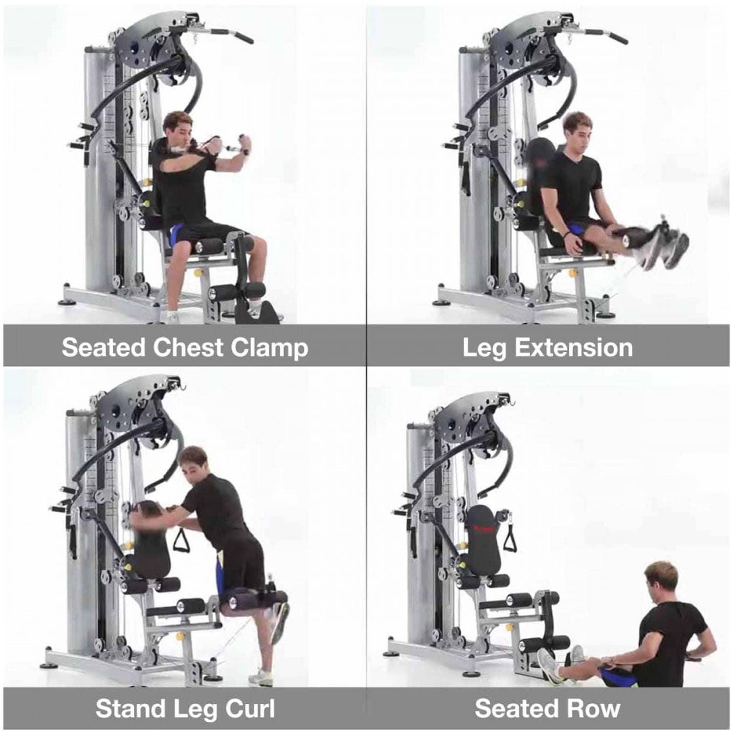 سبارنود للياقة البدنية SMG-12000 مدرب متكامل فاخر لمحطة واحدة 