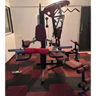 Sparnod Fitness Three Station Multi Function Home Gym