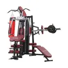 Sparnod Fitness Three Station Multi Function Home Gym
