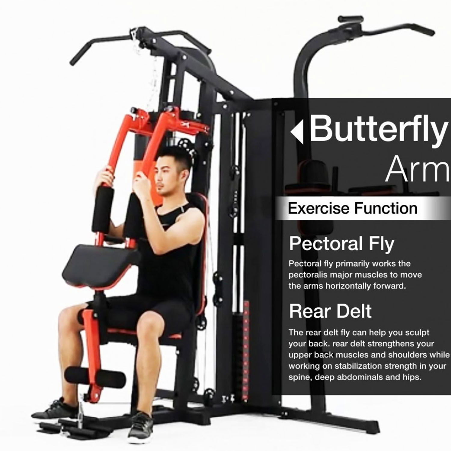 سبارنود للياقة البدنية SMG-15000 صالة ألعاب رياضية متعددة ثلاث محطات 