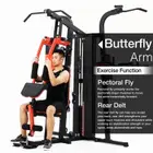 Sparnod Fitness SMG-15000 Three Station Multi Gym
