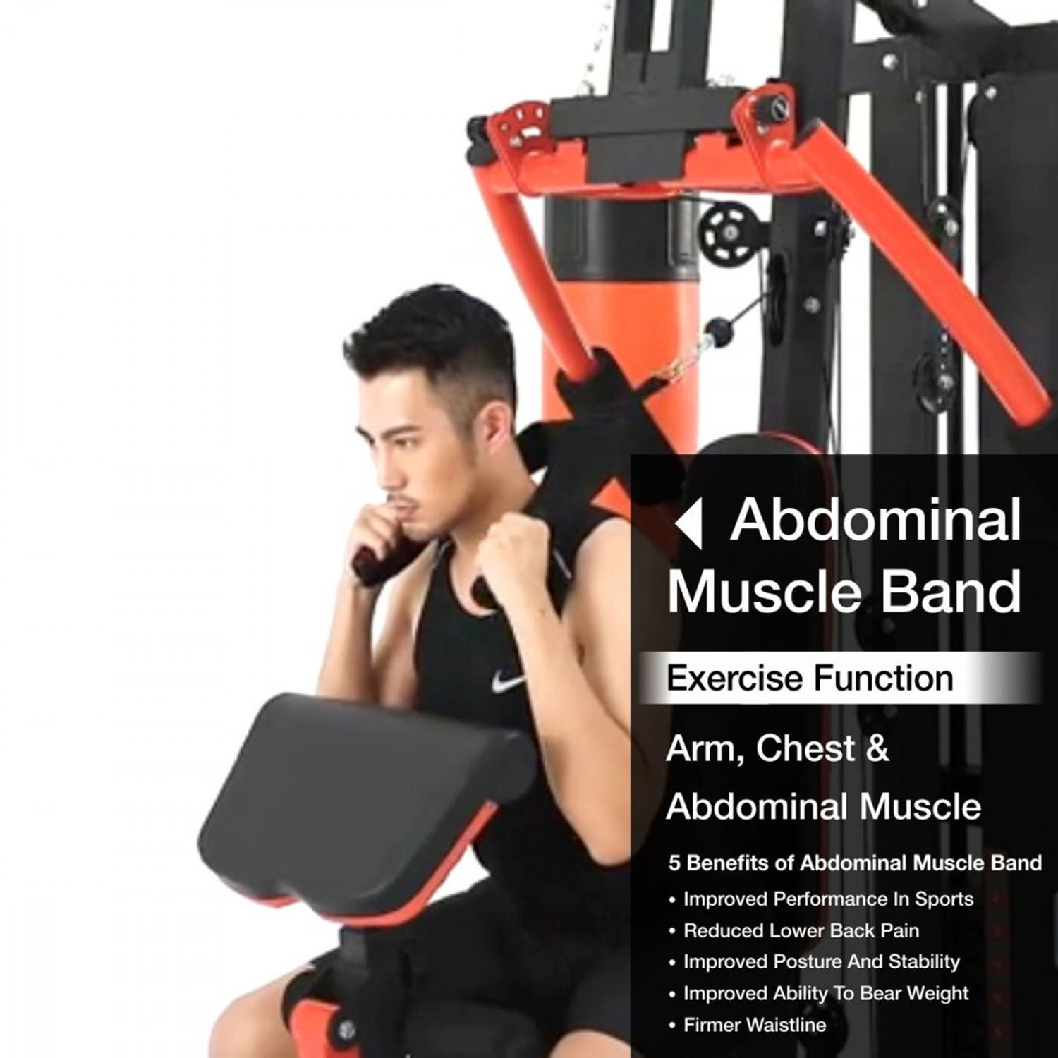 سبارنود للياقة البدنية SMG-15000 صالة ألعاب رياضية متعددة ثلاث محطات 