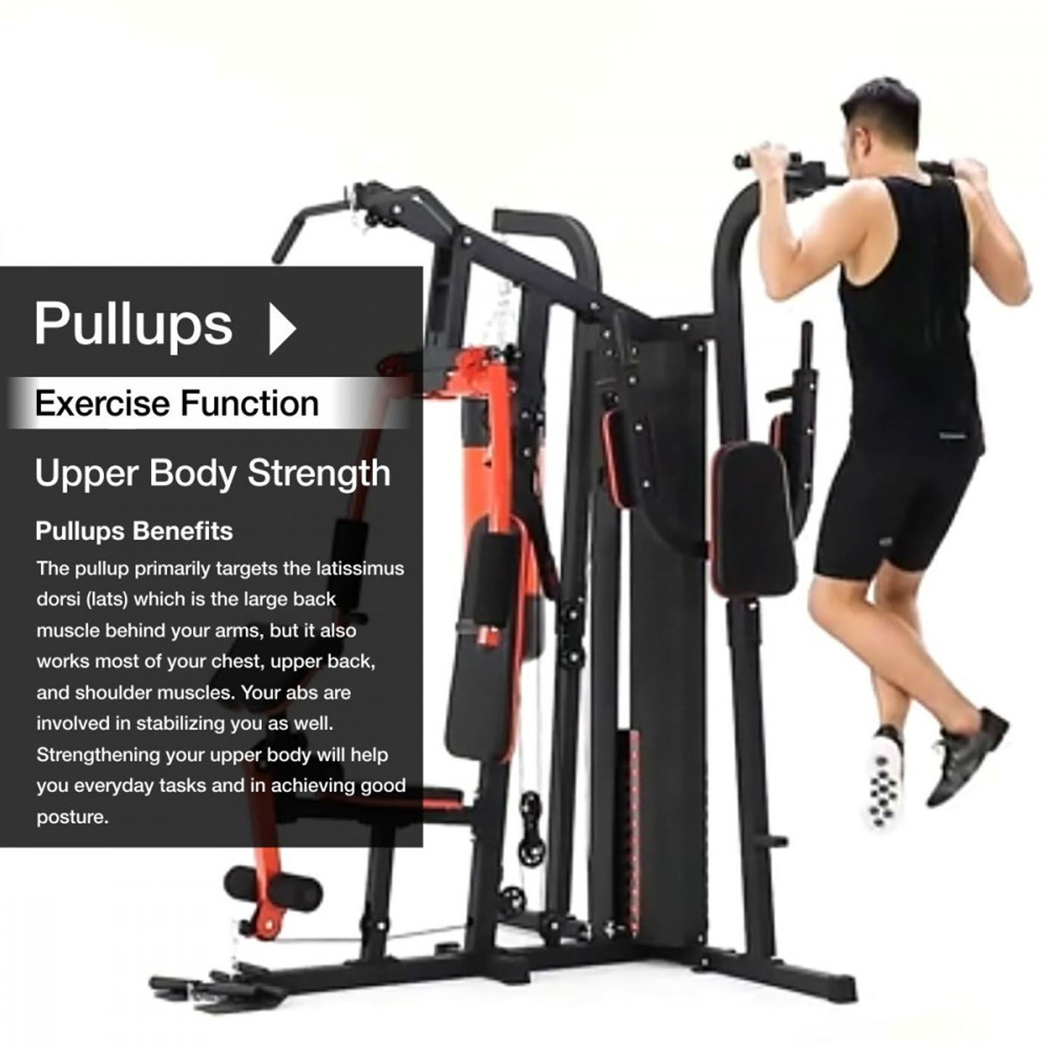 سبارنود للياقة البدنية SMG-15000 صالة ألعاب رياضية متعددة ثلاث محطات 