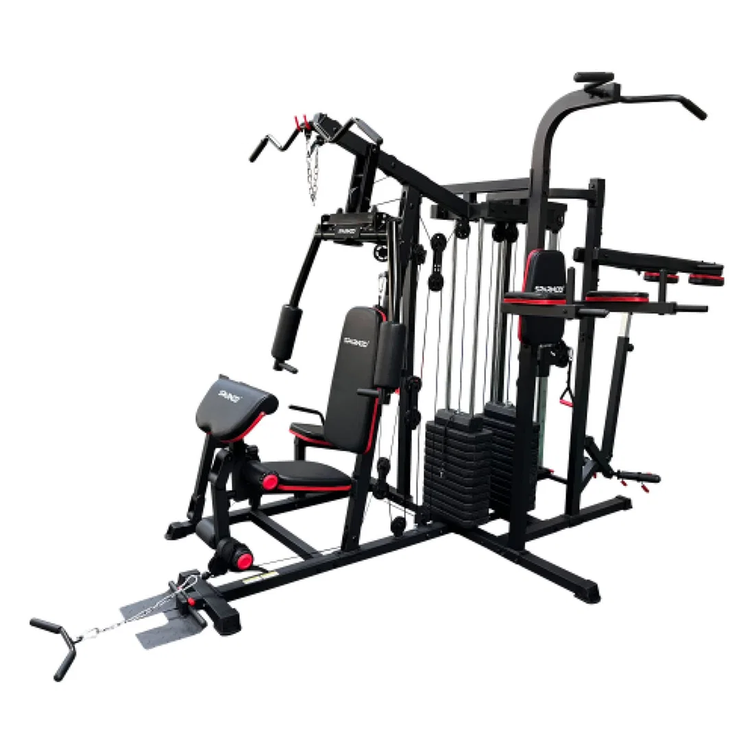 Sparnod Fitness SMG-16000 5Station Commercial Multi Gym