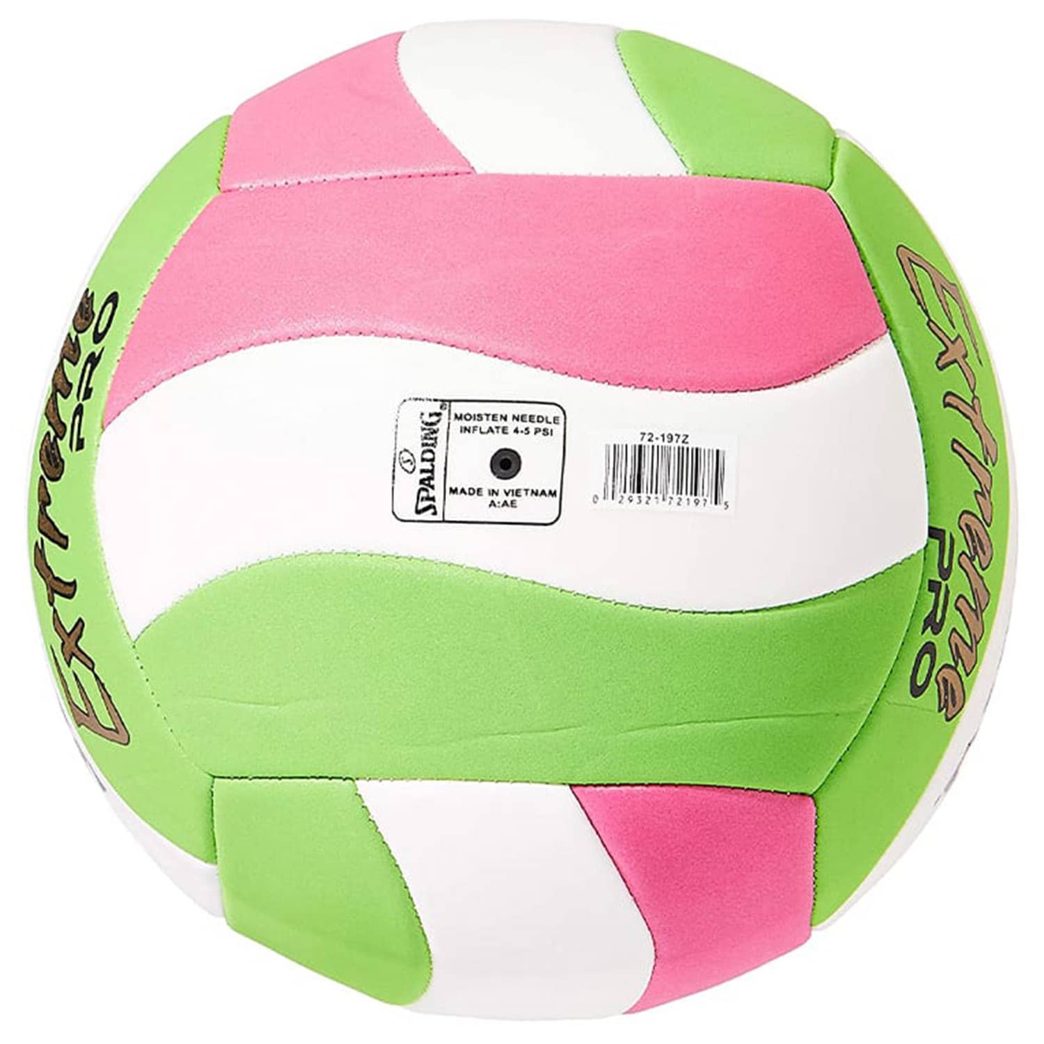 Spalding Extreme Pro Volleyball, Pink/Green/White