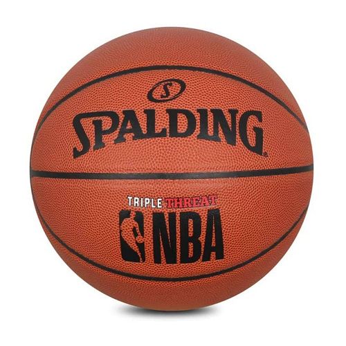 سبالدينج  كرة سلة NBA Triple Threat Brick Surface مقاس 7