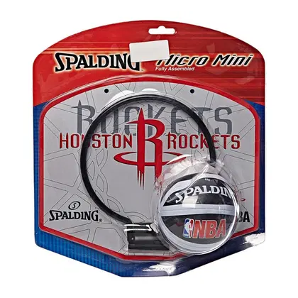 Spalding NBA Team Micromini Backboard Set Rockets