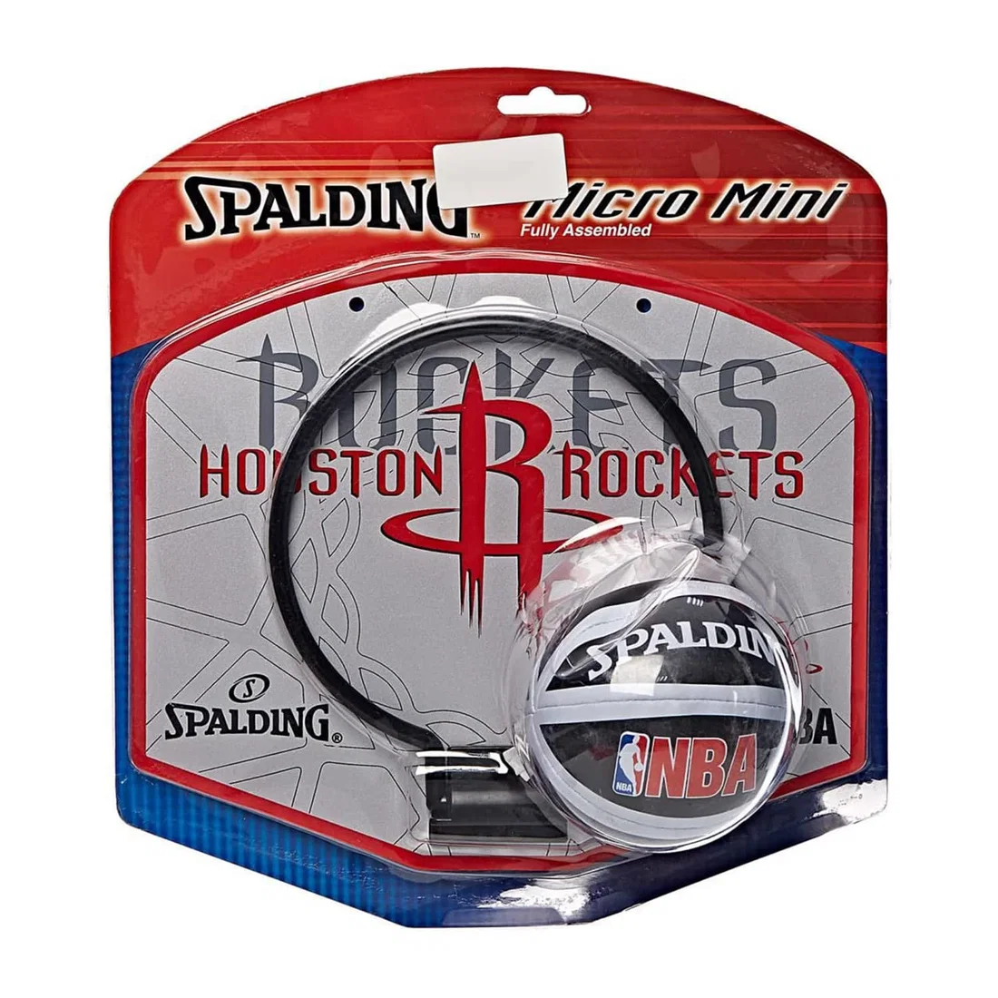 Spalding NBA Team Micromini Backboard Set Rockets
