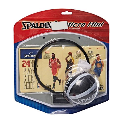 Spalding Kids NBA Player Sticker Micro Mini Backboard Set
