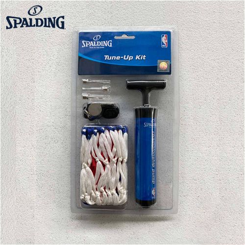 Spalding Tune Up Kit Net Pump with Whistle Needles