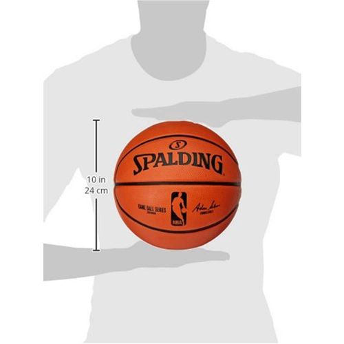Spalding NBA Game Ball Replica Rubber Outdoor Basketball Size-7