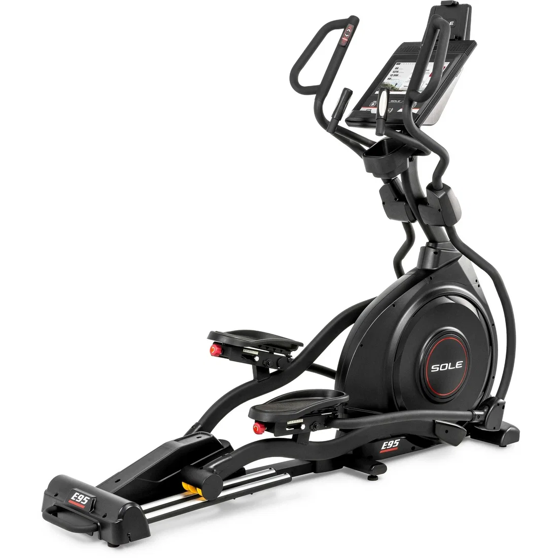 سول فيتنس جهاز التمارين الرياضية البيضاوي Sole Fitness E95-ENT بشاشة لمس مقاس 13.3 بوصة