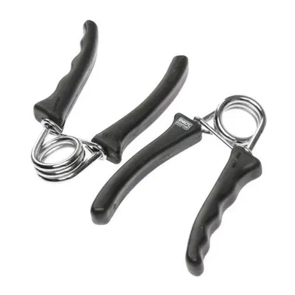 Body Sculpture Solid Hand Grips- Black