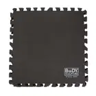 Body Sculpture Interlocking Mat 60 x 60cm x 12mm Black, 4-Piece