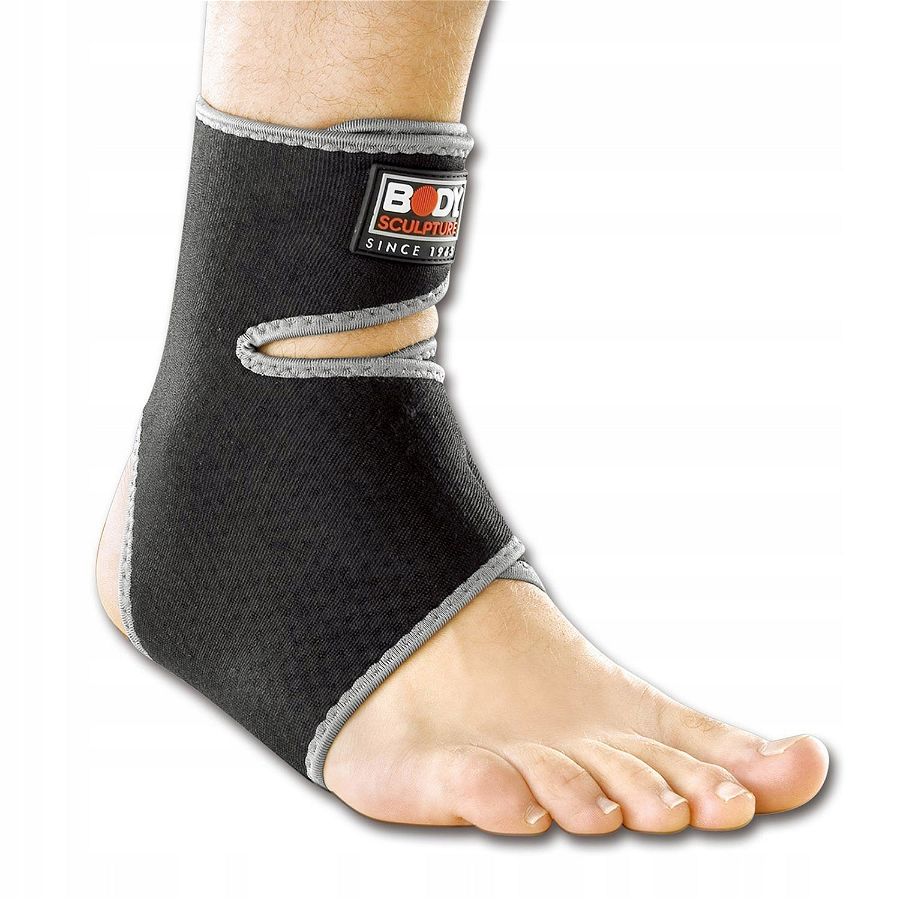 Body Sculpture Neoprene Ankle Support With Terry Cloth