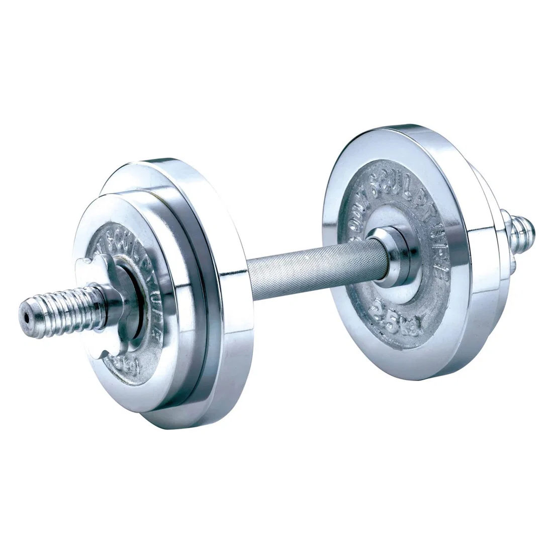 Body Sculpture 10kg Chrome Dumbbell Set 30mm