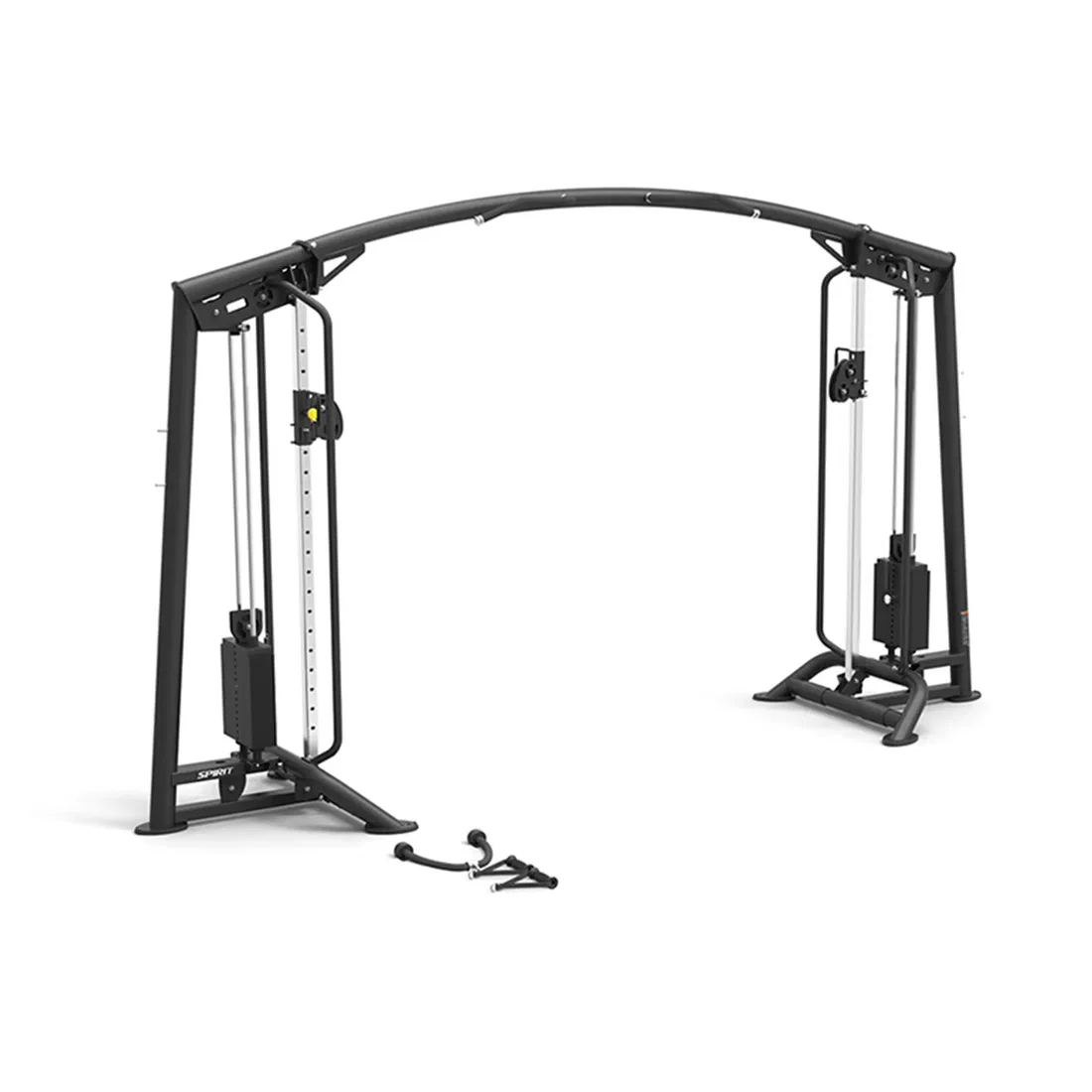 سبيرت فيتنس Cable Crossover Machine – Dual 136 kg Weight Stack Trainer
