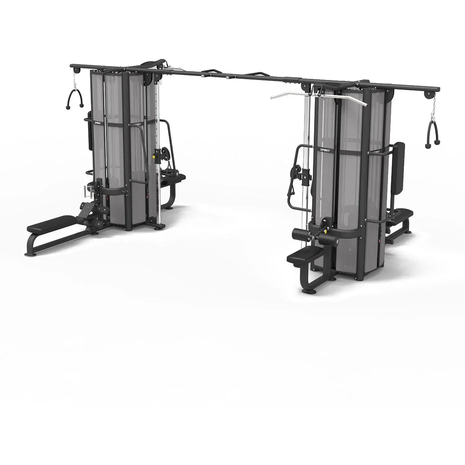 Spirit Fitness Multi Jungle 8 Stack with bridge