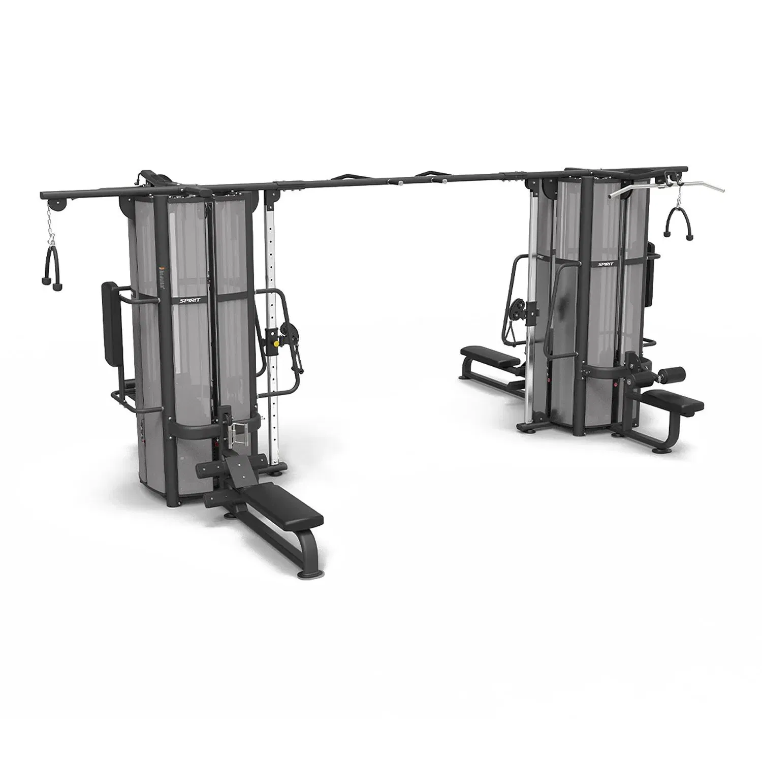 Spirit Fitness Multi Jungle 8 Stack with bridge
