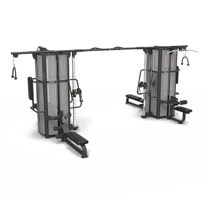 Spirit Fitness Multi Jungle 8 Stack with bridge