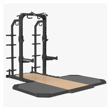 Spirit Fitness 4202-P Half Rack & Platform