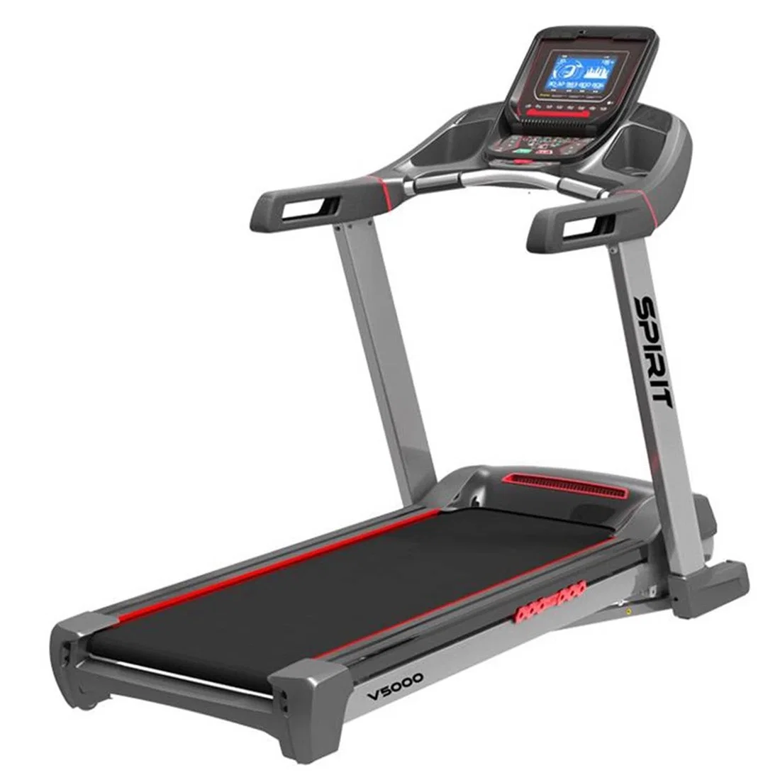 سبيرت فيتنس جهاز مشي للاستخدام المنزلي SP-V5000 | موتور تيار متردد بقوة 2.8 حصان