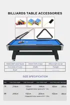 Vox Fitness 7ft Auto Ball Return Billiard Pool Table for Club Family Indoor Gym Games Billiards Table 