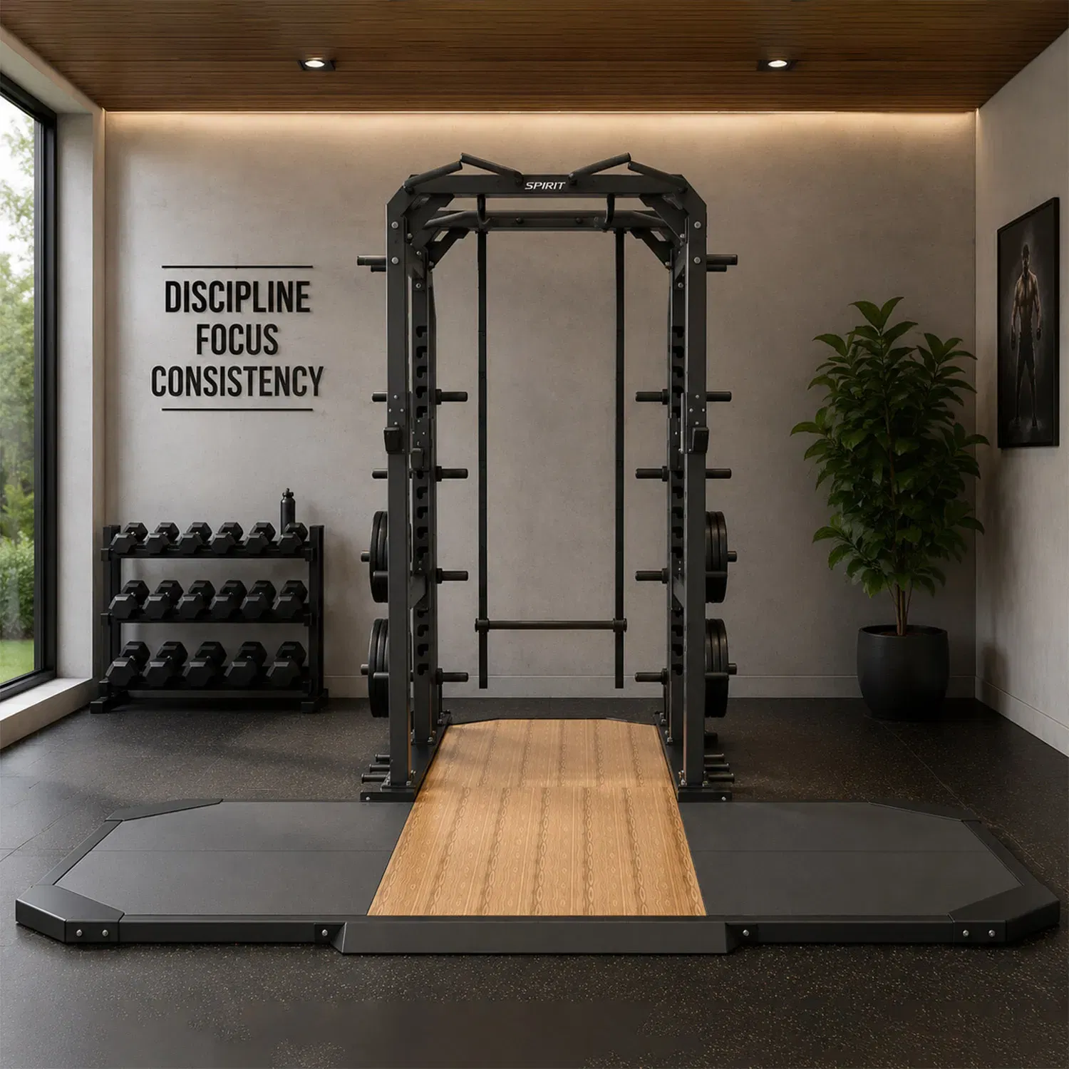 سبيرت فيتنس Full Power Rack with Platform