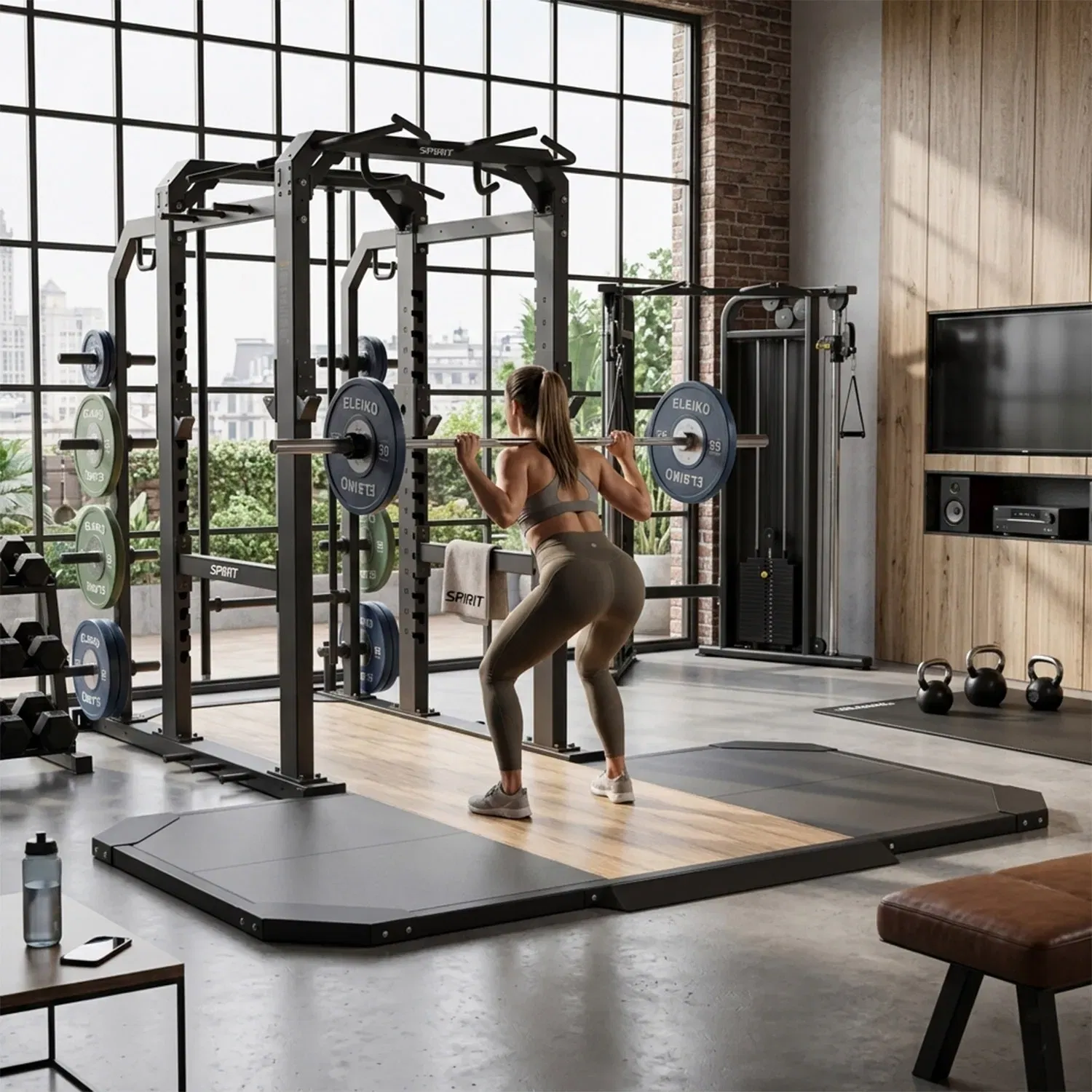 سبيرت فيتنس Full Power Rack with Platform