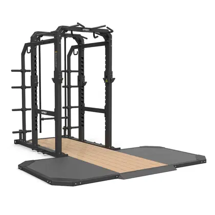 Spirit Fitness Full Power Rack with Platform