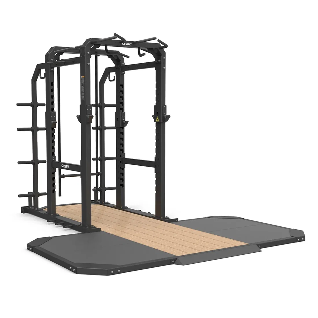 Spirit Fitness Full Power Rack with Platform