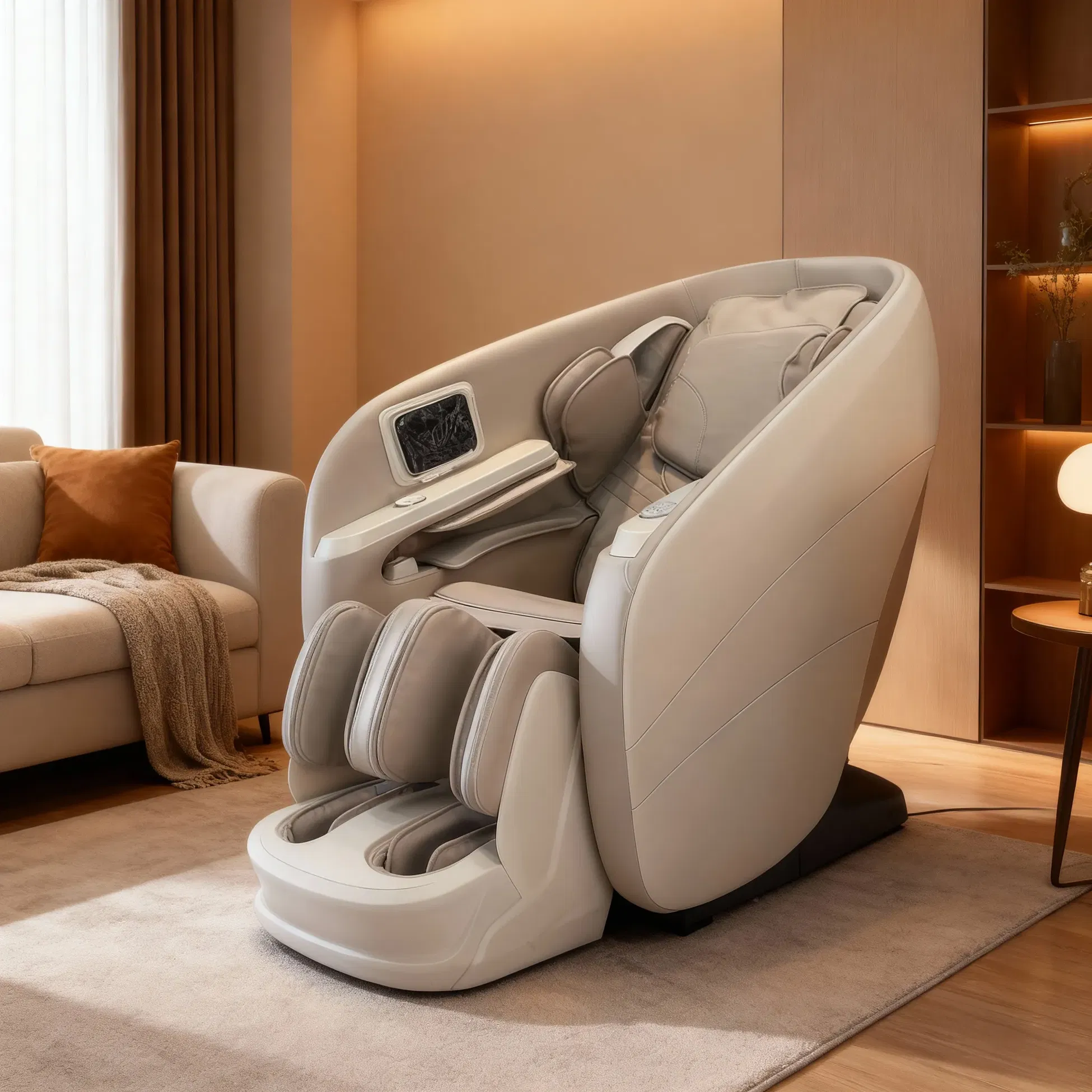 Nourest Spa Suite Full Body Massage Chair - Cream