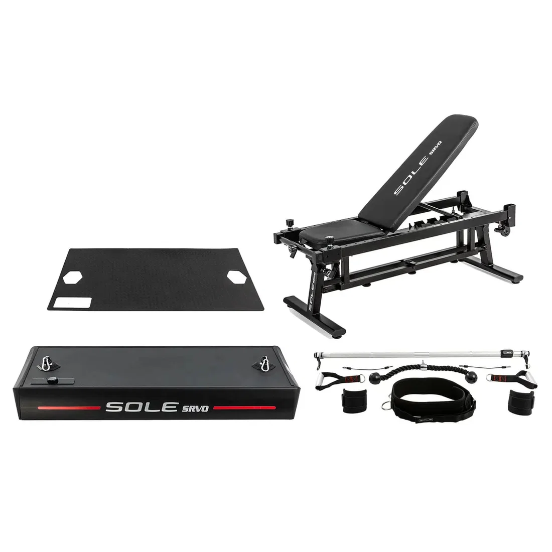 Sole Fitness SRVO Complete Weight Training Set