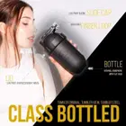 ShakeSphere Tumbler View w/ Clear Window - Matte Black/ Black - 727.5ml