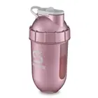 ShakeSphere Tumbler View w/ Clear Window - Rose Gold/White - 727.5ml