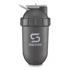 ShakeSphere Tumbler View w/ Clear Window - Gun Metal/White - 727.5ml